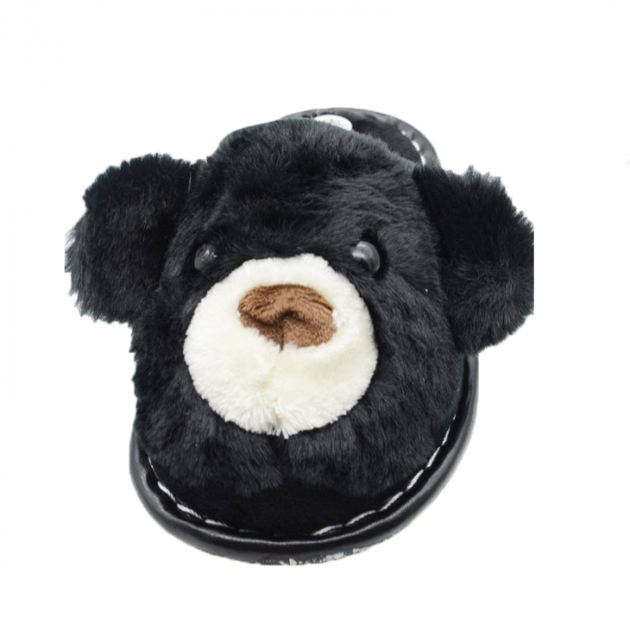 Papuci de casa pentru copii Mini Junior XC-9-32-33, Negru [2]
