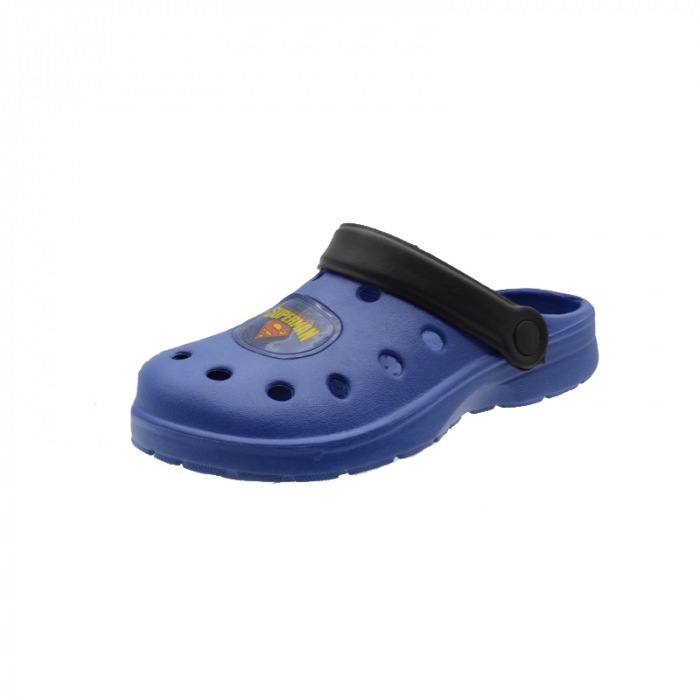 Papuci din spuma pentru baieti Superman Setino 870-510B-27-28, Albastru [1]
