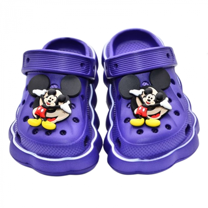 Papuci din spuma EVA Mickey Mouse pentru baieti Mini Junior PSE-7, Albastru [5]