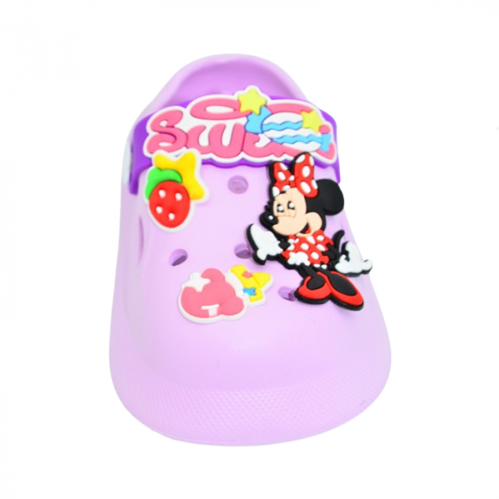 Papuci din spuma EVA Minnie Mouse pentru fete Mini Junior PAP-MJ2, Mov [2]