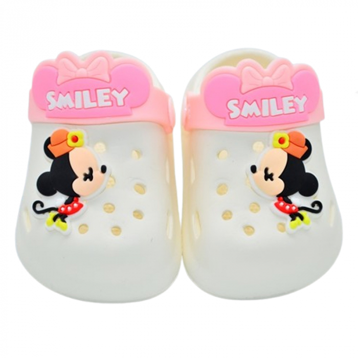 Papuci din spuma EVA Minnie Mouse pentru fete Mini Junior PSE-3, Crem [5]