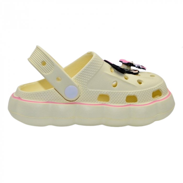 Papuci din spuma EVA Minnie Mouse pentru fete Mini Junior PSE-6, Galben [2]