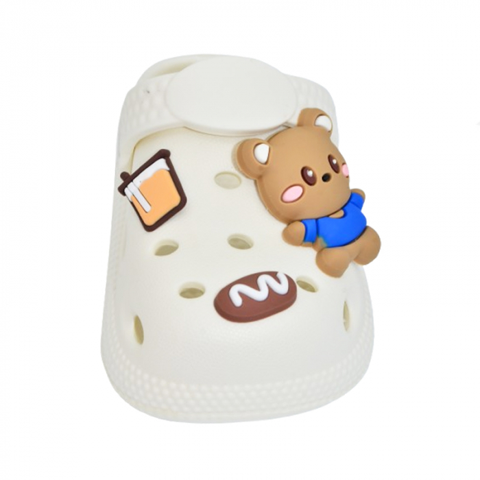 Papuci din spuma EVA pentru copii Mini Junior PAP-MJ21, Crem [2]
