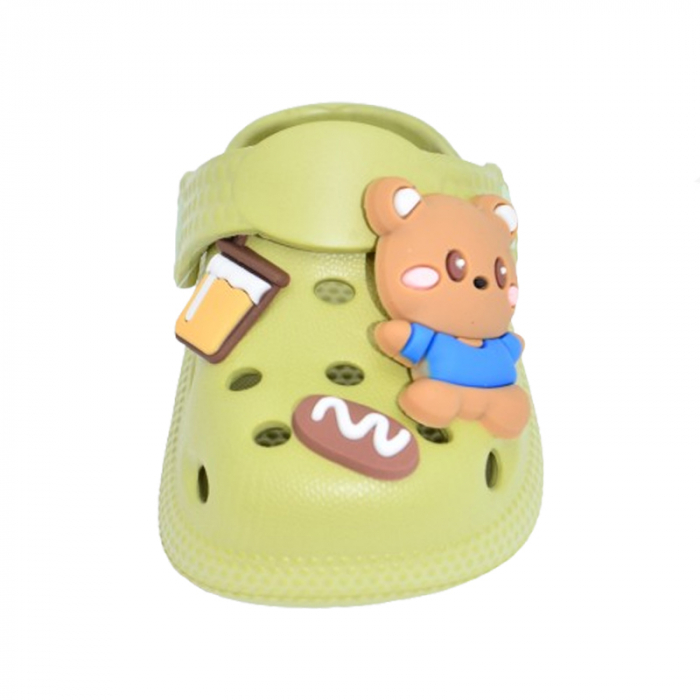 Papuci din spuma EVA pentru copii Mini Junior PAP-MJ8, Verde [2]