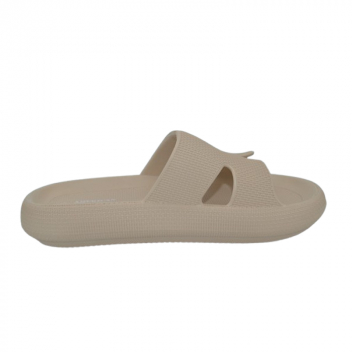 Papuci din spuma EVA, pentru dama, American Club, NH170CR, Crem [2]