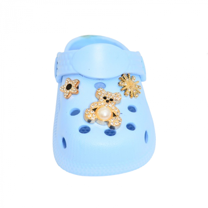 Papuci din spuma EVA pentru fete Mini Junior PAP-MJ11, Albastru [2]