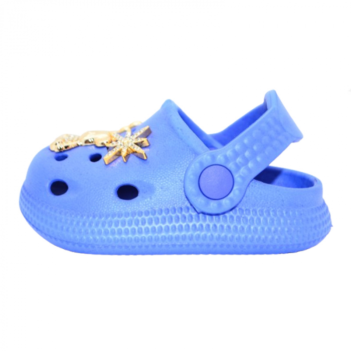 Papuci din spuma EVA pentru fete Mini Junior PAP-MJ12, Albastru [4]