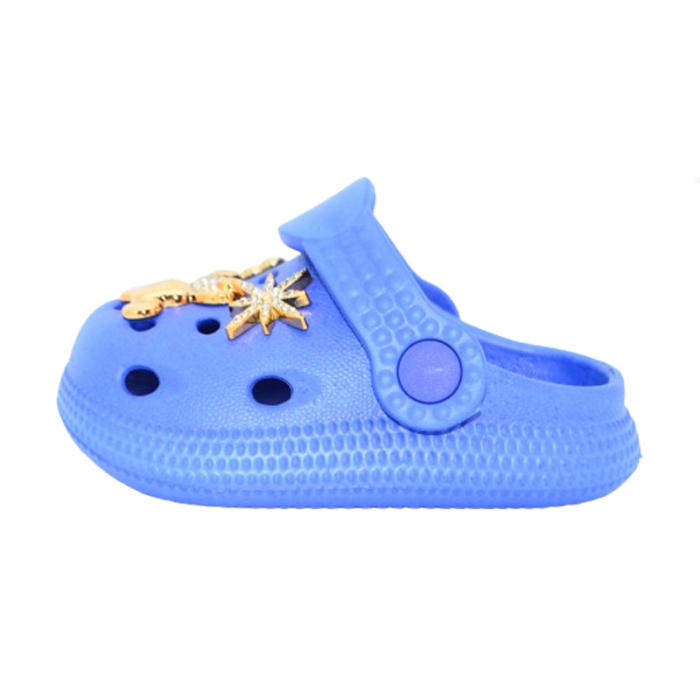 Papuci din spuma EVA pentru fete Mini Junior PAP-MJ12, Albastru [2]