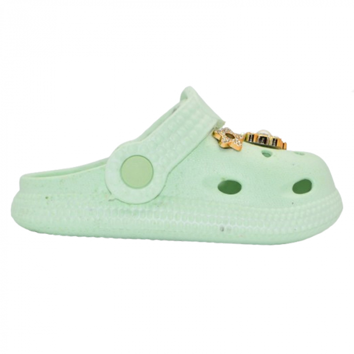 Papuci din spuma EVA pentru fete Mini Junior PAP-MJ18, Verde [3]
