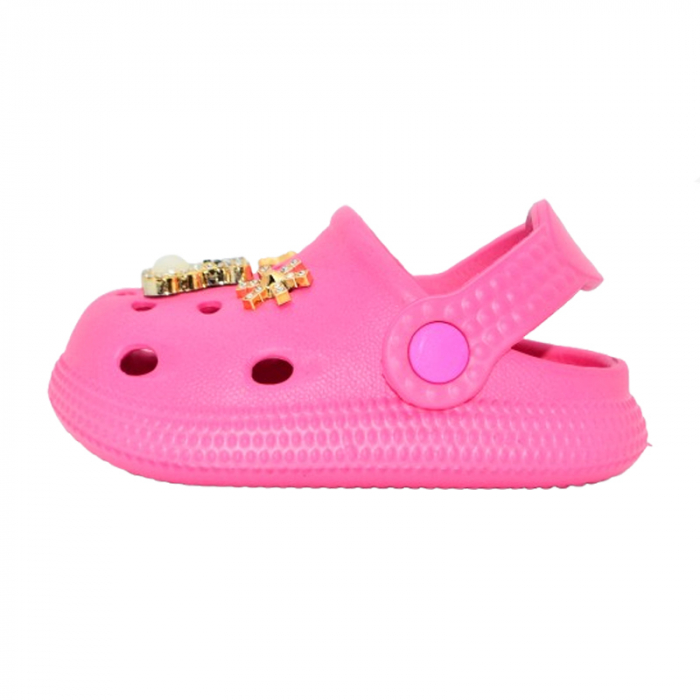 Papuci din spuma EVA pentru fete Mini Junior PAP-MJ20, Fucsia [4]