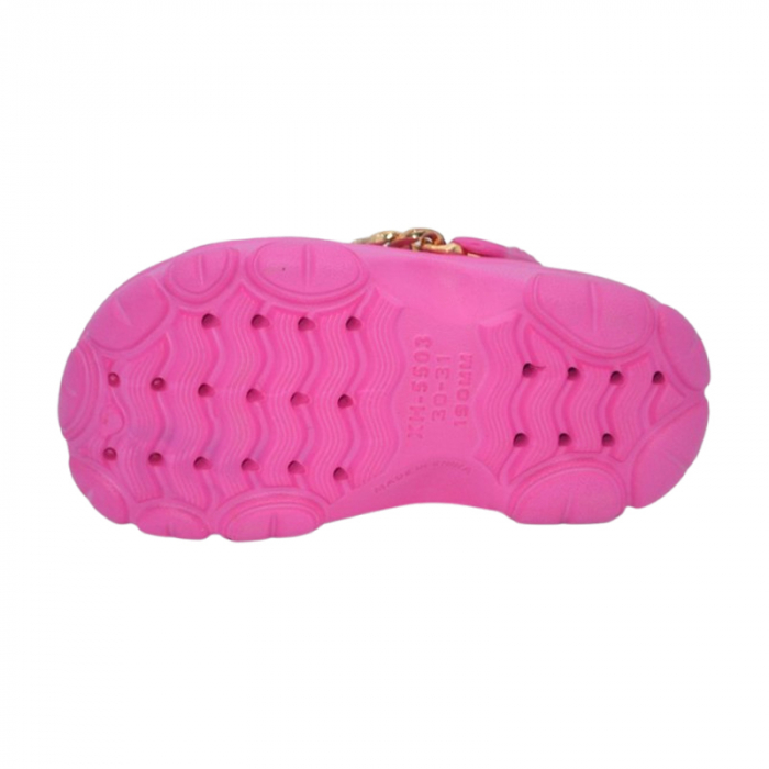 Papuci din spuma EVA, pentru fete, Mini Junior PSF-1006F, Fucsia [4]