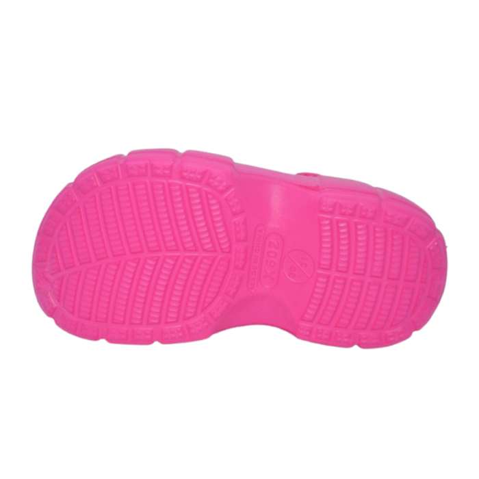 Papuci din spuma EVA, pentru fete, Mini Junior PSF-100625F, Fucsia [4]