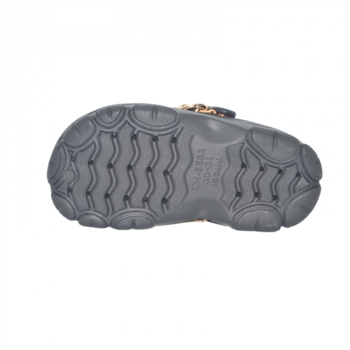 Papuci din spuma EVA, pentru fete, Mini Junior PSF-1006N, Negru [4]