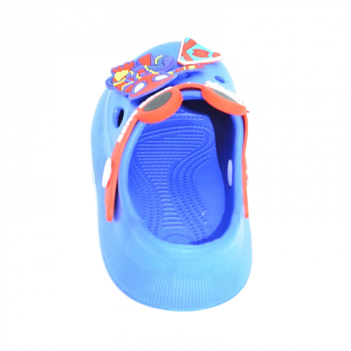 Papuci din spuma EVA Spider Man pentru baieti Mini Junior PAP-MJ3, Albastru [3]