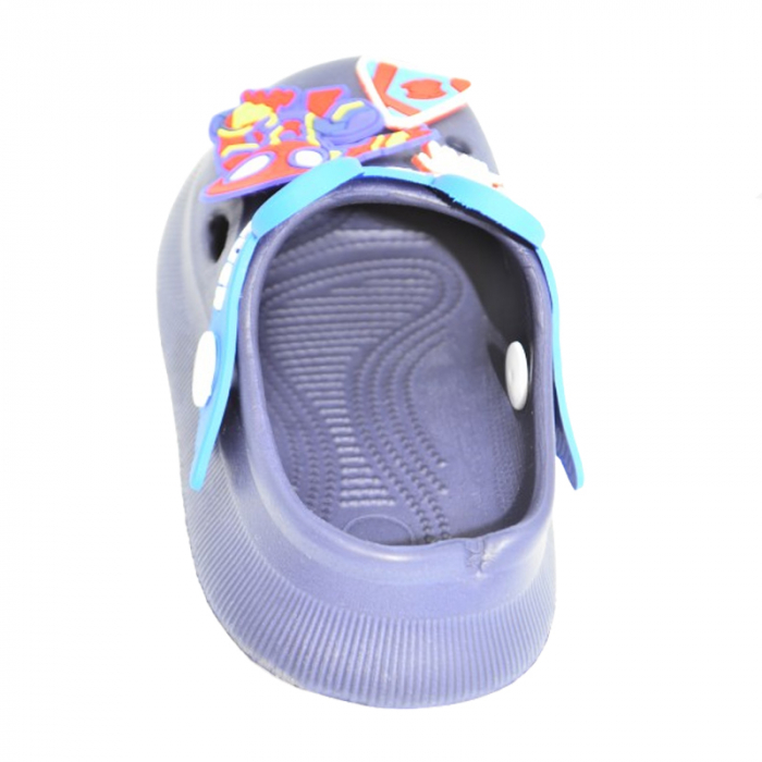 Papuci din spuma EVA Spider Man pentru baieti Mini Junior PAP-MJ4, Bleumarin [4]