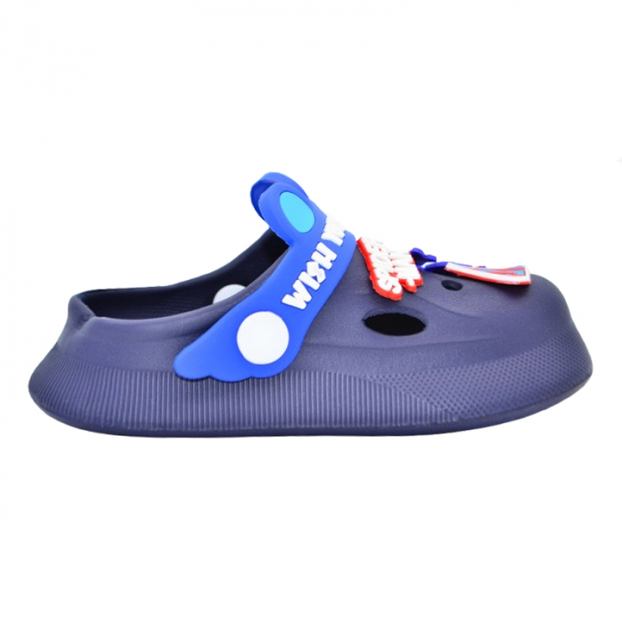 Papuci din spuma EVA Spider Man pentru baieti Mini Junior PAP-MJ4, Bleumarin [3]