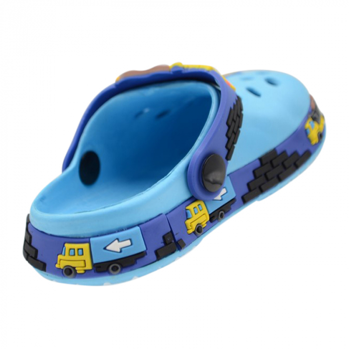 Papuci din spuma pentru baieti Mini Junior 123-1-20, Albastru [2]