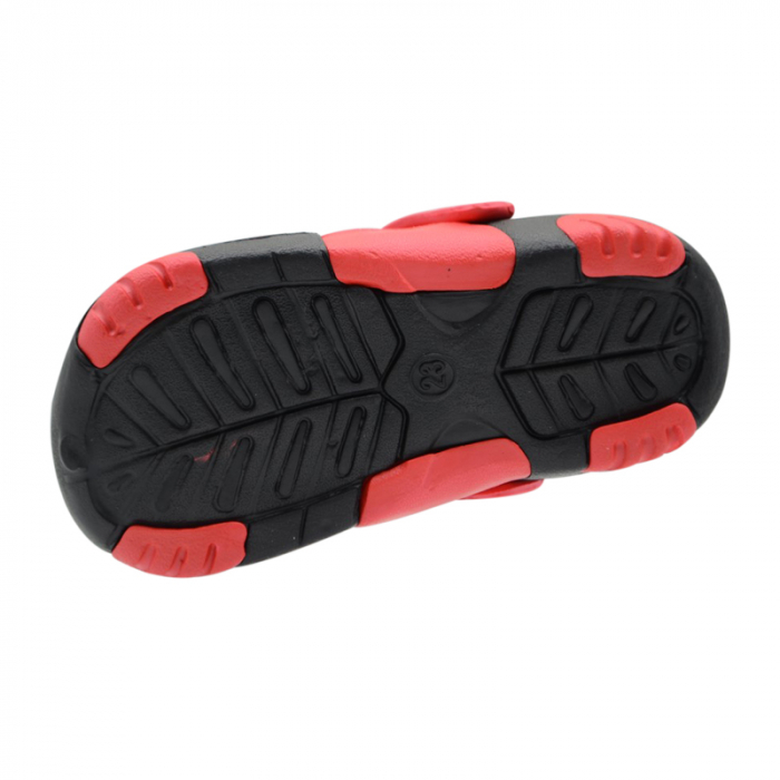 Papuci din spuma pentru baieti Mini Junior 678-4-18-4967, Rosu [3]
