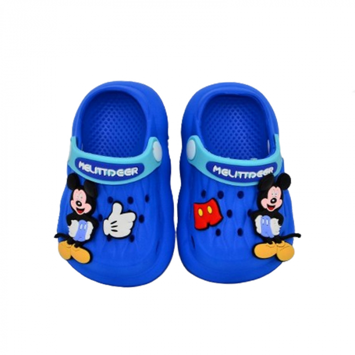 Papuci din spuma pentru baieti Mini Junior PPMJ-12, Albastru [5]