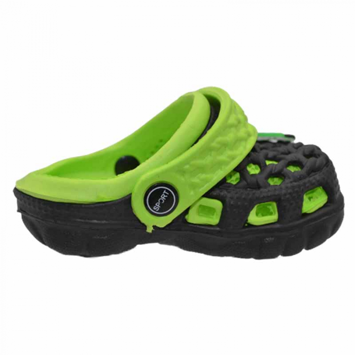 Papuci din spuma pentru baieti MRS 1329-1N, Negru [2]
