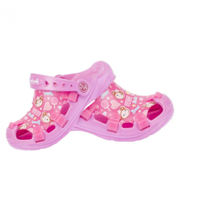 Papuci din spuma pentru copii American Club 352/16R-31, Roz [3]
