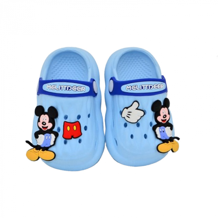 Papuci din spuma pentru baieti Mini Junior PPMJ-11, Albastru [5]