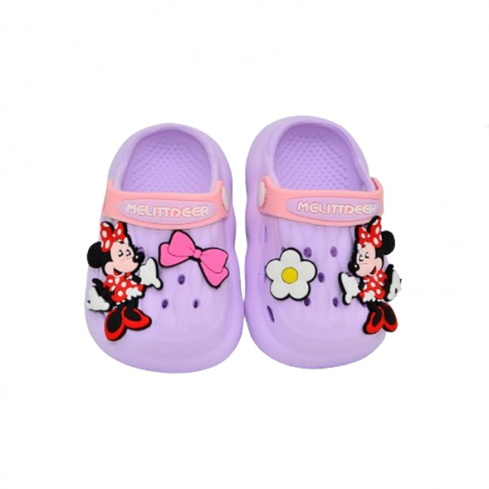 Papuci din spuma pentru fete Mini Junior PPMJ-10, Mov [5]