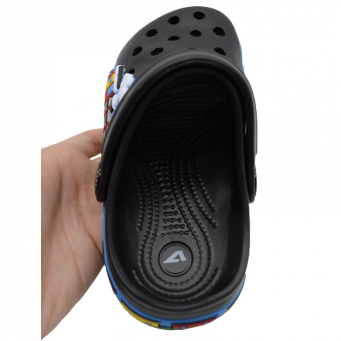 Papuci pentru baieti American Club NH 46/22N, Negru [3]