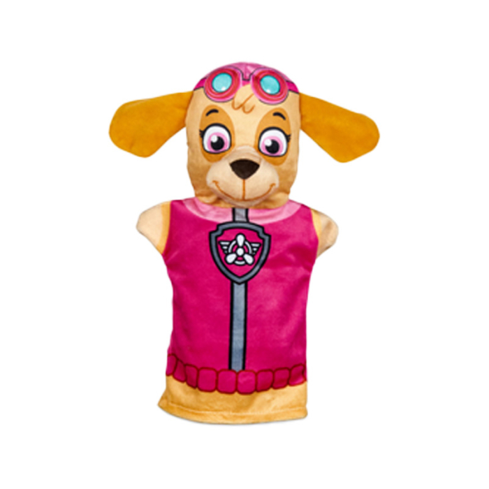 Păpușă de mână, in forma de caine, Paw Patrol, Mini Junior PM0509S, Roz [1]