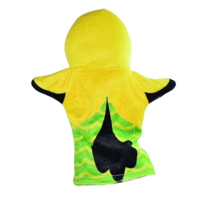 Păpușă de mână, in forma de papagal, Mini Junior PM0509P2, Galben [2]