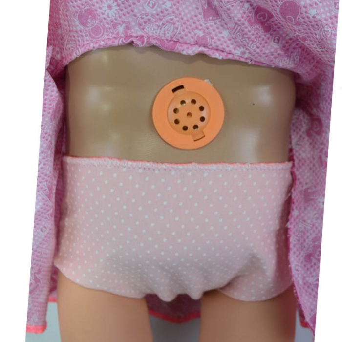 Papusa fetita 60 cm pentru fete 3+ ani Mini Junior 056228-2, Multicolor [4]