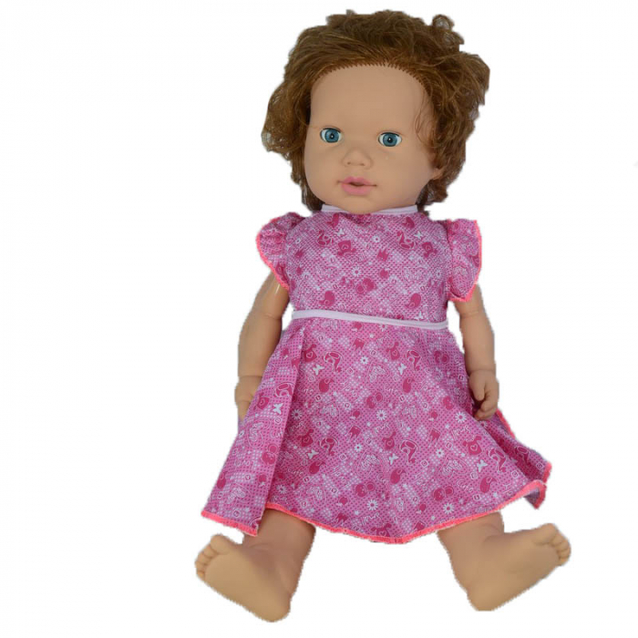 Papusa fetita 60 cm pentru fete 3+ ani Mini Junior 056228-3, Multicolor [2]