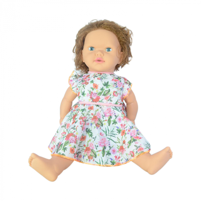 Papusa fetita 60 cm pentru fete 3+ ani Mini Junior 056228-3D1, Multicolor [2]
