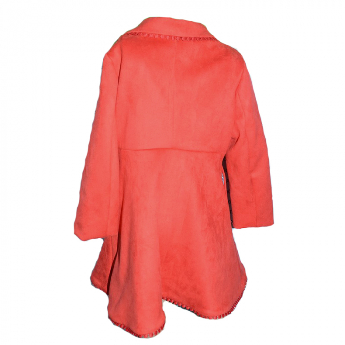 Pardesiu elegant fete Umbo UMBF2-104, Coral [2]