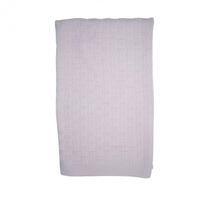 Patura 85 x 60 cm, pentru bebelusi, Mini Junior PT0805R, Roz [1]