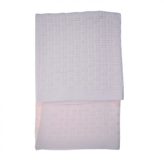 Patura 85 x 60 cm, pentru bebelusi, Mini Junior PT0805R, Roz [2]