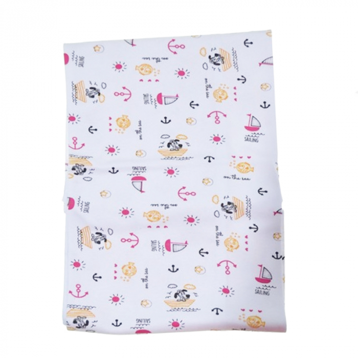 Patura din bumbac pentru copii 70 x 75 cm Mini Junior PBBMJ-05, Multicolor [2]