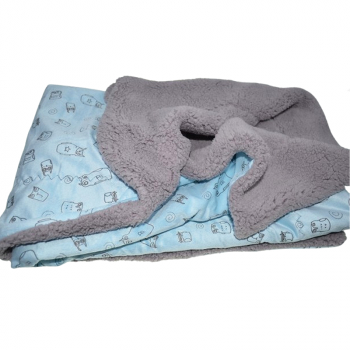 Patura pentru copii 100 x 80 cm Mini Junior PT-MJ35, Multicolor [2]