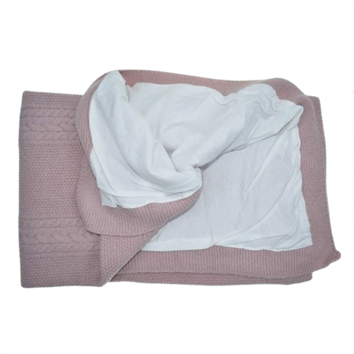 Patura pentru copii 100 x 90 cm Mini Junior PT-MJ27, Mov [2]