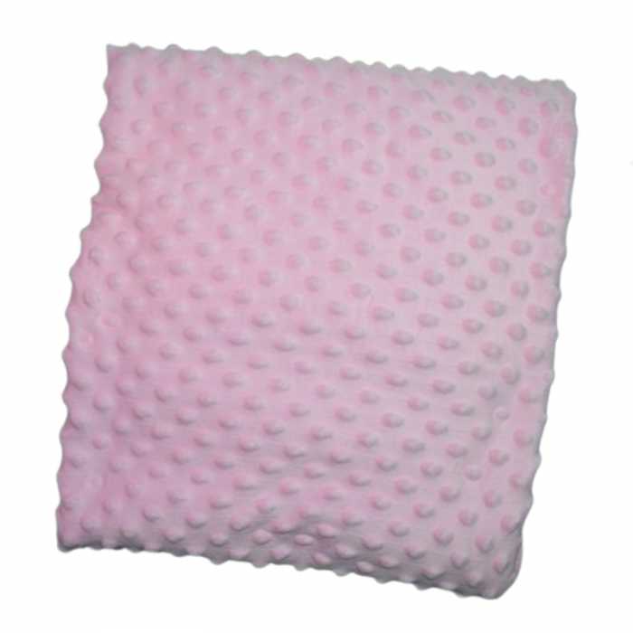 Patura pentru copii 80 x 80 cm Mini Junior PT-MJ42, Roz [1]