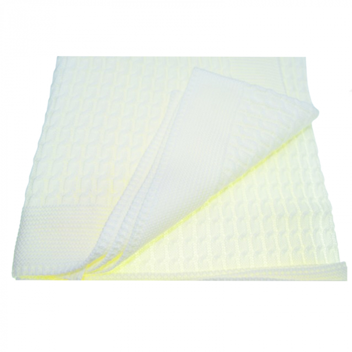 Patura pentru copii 85 x 95 cm Mini Junior PT-MJ6, Crem [2]