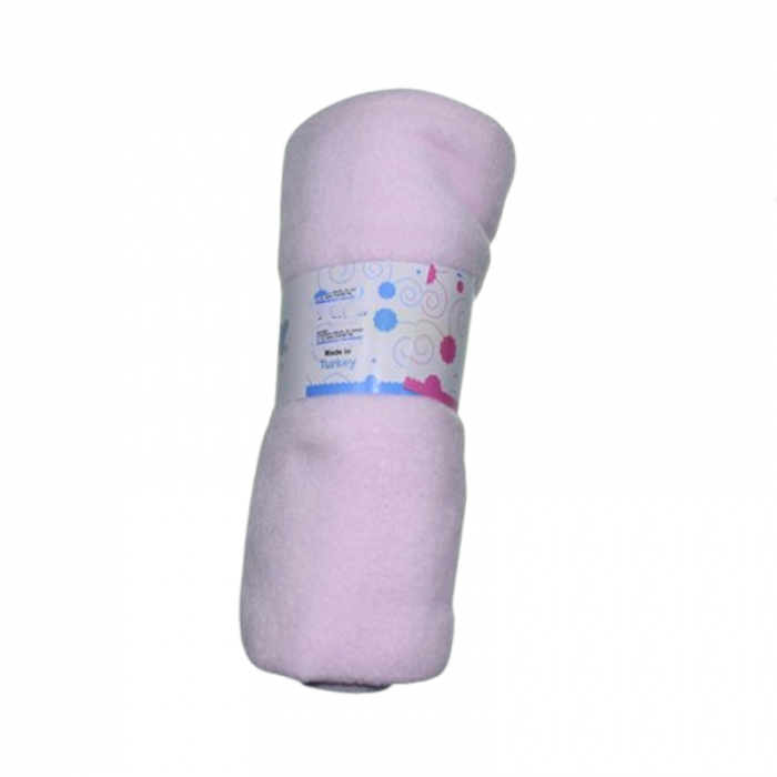 Patura pentru fete 89 x 87 cm Mini Junior PT-11-018R, Roz [2]