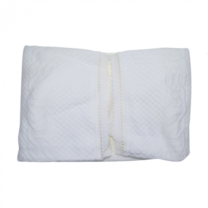 Patura pentru copii 90 x 80 cm Mini Junior PT-MJ45, Alb [3]