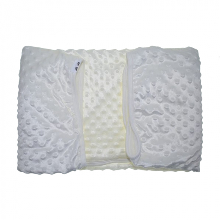 Patura pentru copii 80 x 80 cm Mini Junior PT-MJ40, Alb [2]