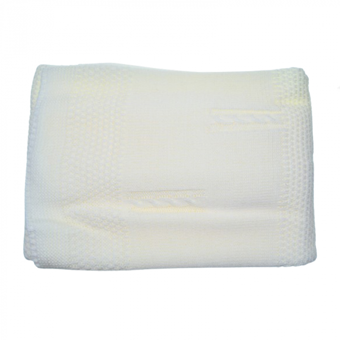 Patura pentru copii 85 x 95 cm Mini Junior PT-2011, Crem [2]