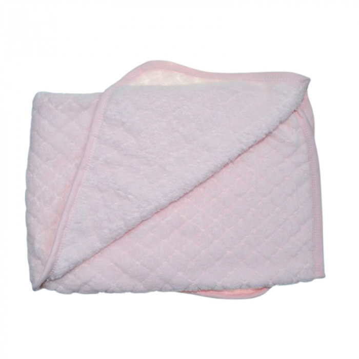 Patura pentru fete, 90 x 80 cm, Mini Junior PTR010925R, Roz [2]