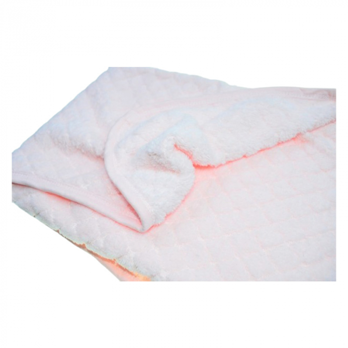 Patura pentru fete, 90 x 80 cm, Mini Junior PTR010925R, Roz [3]