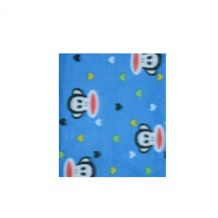 Paturica 70 x 80 cm pentru bebelusi Mini Junior PFM2-AL, Albastru [2]