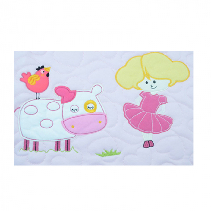 Paturica 80 x 100 cm pentru Fete Mini Junior 10131 [3]
