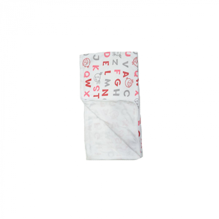 Paturica 80 x 80 cm pentru bebelusi Mini Junior PBNNB4, Alb [3]